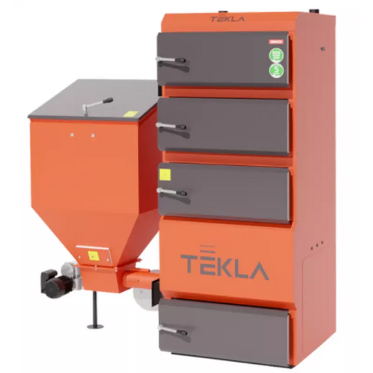 Tekla Draco 100 kW automatický kotol na hnedé uhlie a ekohrášok